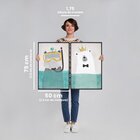 Quadro Decorativo Diversão No Fundo Do Mar Infantil 2 Telas 6