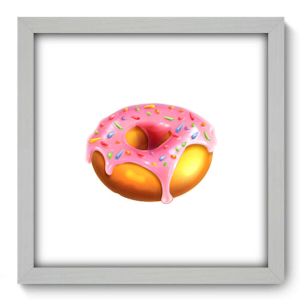 Quadro Decorativo - Doce - 33cm X 33cm - 328qdcb