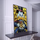 Quadro Decorativo Donald Bitcoi