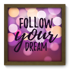 Quadro Decorativo - Dream - 33cm X 33cm - 175qdrm