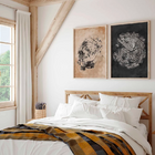 Quadro Decorativo Duplo - Díptico Anéis Do Tempo 50x70cm -  M