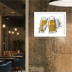 Quadro Decorativo Ein Prosit Bier Brinde Cerveja