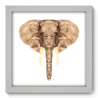 Quadro Decorativo - Elefante - 22cm X 22cm - 029qnsab