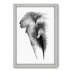 Quadro Decorativo - Elefante - 35cm X 50cm - 040qnscb