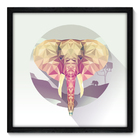 Quadro Decorativo - Elefante - 50cm X 50cm - 030qnscp