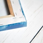 Quadro Decorativo Em Canvas Trem - Na Armação (esticado No Ch