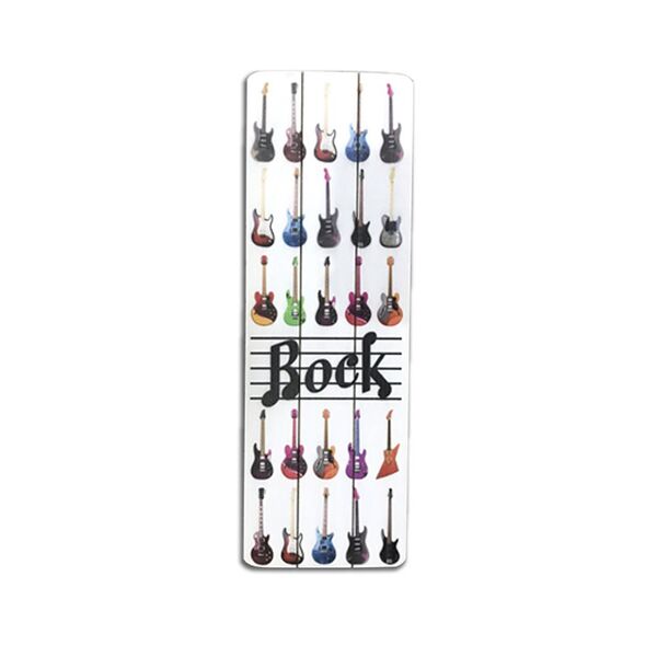 Quadro Decorativo Em Mdf Rock 20x60 Cm - D'rossi