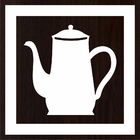 Quadro Decorativo Em Mdf Tabaco Cantinho do Café Bule Moedor