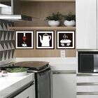 Quadro Decorativo Em Mdf Tabaco Love Café Bule Pão