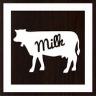 Quadro Decorativo Em Mdf Tabaco Xícara de Café Chaleira Vaca