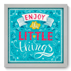 Quadro Decorativo - Enjoy - 33cm X 33cm - 065qdrb