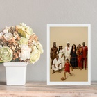 Quadro Decorativo Entidades Da Umbanda 45x34cm - Com Vidro Mo