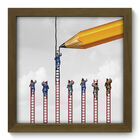 Quadro Decorativo - Escada - 22cm X 22cm - 324qddm