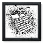 Quadro Decorativo - Escada - 33cm X 33cm - 080qdap