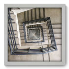 Quadro Decorativo - Escada - 33cm X 33cm - 259qddb