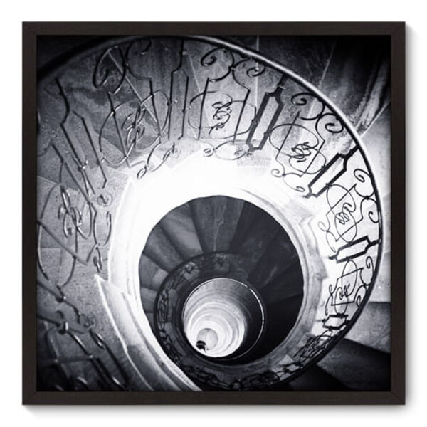 Quadro Decorativo - Escada - 70cm X 70cm - 055qnddp