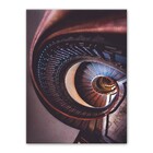 Quadro Decorativo Escada Caracol Abstrato