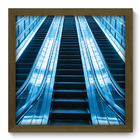 Quadro Decorativo - Escada Rolante - 33cm X 33cm - 048qdum