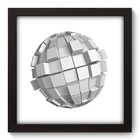 Quadro Decorativo - Esfera - 22cm X 22cm - 027qnaap