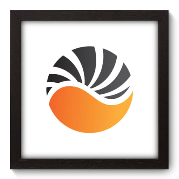 Quadro Decorativo - Esfera - 22cm X 22cm - 193qnaap