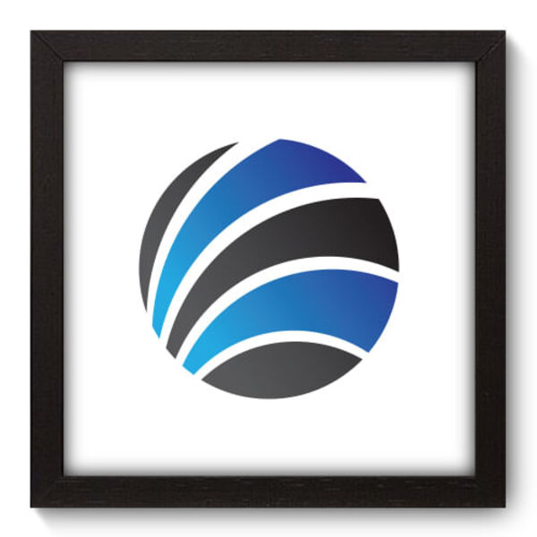 Quadro Decorativo - Esfera - 22cm X 22cm - 194qnaap