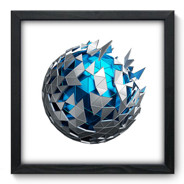 Quadro Decorativo - Esfera - 33cm X 33cm - 033qnabp