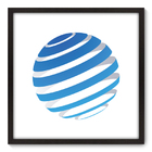 Quadro Decorativo - Esfera - 70cm X 70cm - 151qnadp