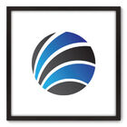 Quadro Decorativo - Esfera - 70cm X 70cm - 194qnadp