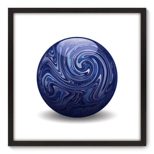 Quadro Decorativo - Esfera - 70cm X 70cm - 205qnadp