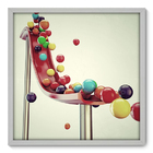 Quadro Decorativo - Esferas - 70cm X 70cm - 025qnadb