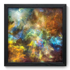 Quadro Decorativo - Espaço - 33cm X 33cm - 270qddp