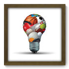 Quadro Decorativo - Esportes - 33cm X 33cm - 038qdem