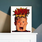 Quadro Decorativo Esqueceram De Mim 33x24cm Moldura:madeira B