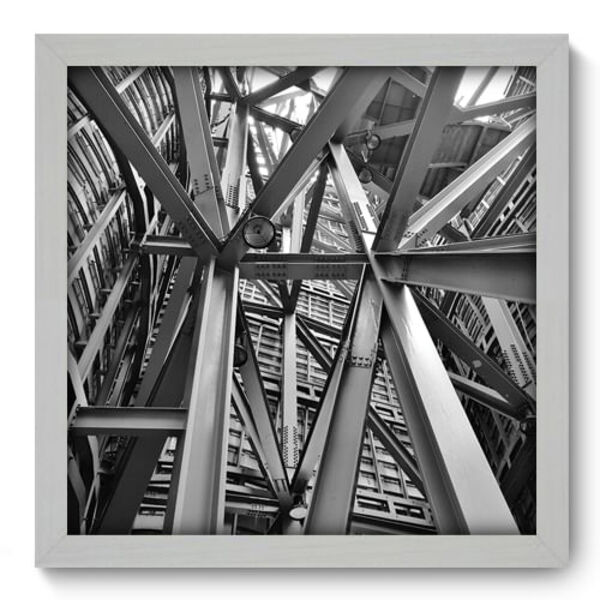 Quadro Decorativo - Esqueleto - 33cm X 33cm - 030qdub