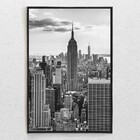 Quadro Decorativo Estado Do Império Com Moldura E Sem Vidro 9