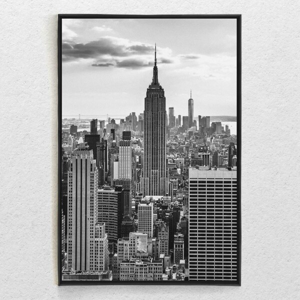 Quadro Decorativo Estado Do Império Com Moldura E Sem Vidro 9