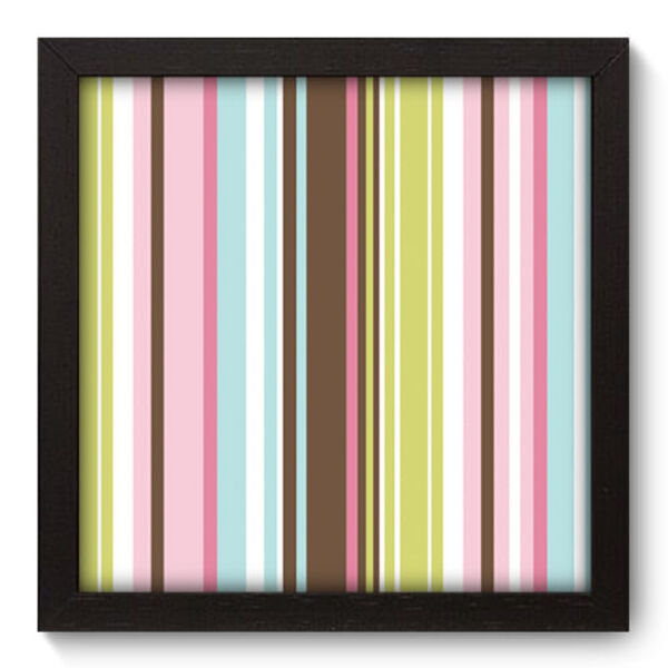 Quadro Decorativo - Estampa - 22cm X 22cm - 099qdbp