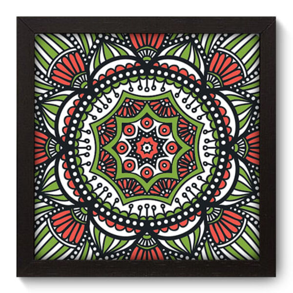 Quadro Decorativo - Estampa - 22cm X 22cm - 434qddp