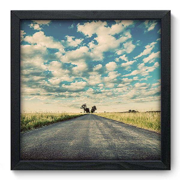 Quadro Decorativo - Estrada - 33cm X 33cm - 147qdpp
