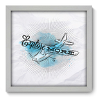 Quadro Decorativo - Explore - 33cm X 33cm - 132qddb