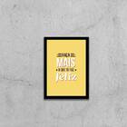 Quadro Decorativo Faça Mais O Que Te Faz Feliz 45x34cm A3 (45