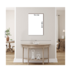 Quadro Decorativo Família De Leões Aquarela 70x100cm