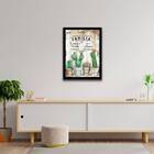 Quadro Decorativo Família É Onde A Vida Começa 45x34cm A3 (45