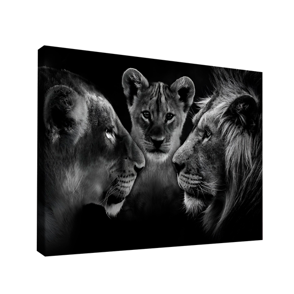 Quadro Decorativo Family In Black