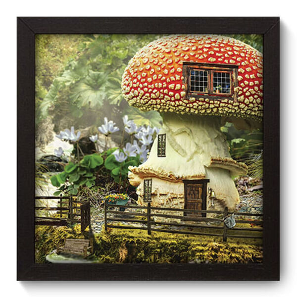 Quadro Decorativo - Fantasia - 22cm X 22cm - 079qddp