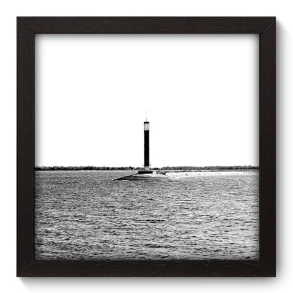 Quadro Decorativo - Farol - 22cm X 22cm - 037qnpap