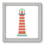 Quadro Decorativo - Farol - 22cm X 22cm - 054qdbb