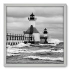 Quadro Decorativo - Farol - 50cm X 50cm - 038qnpcb