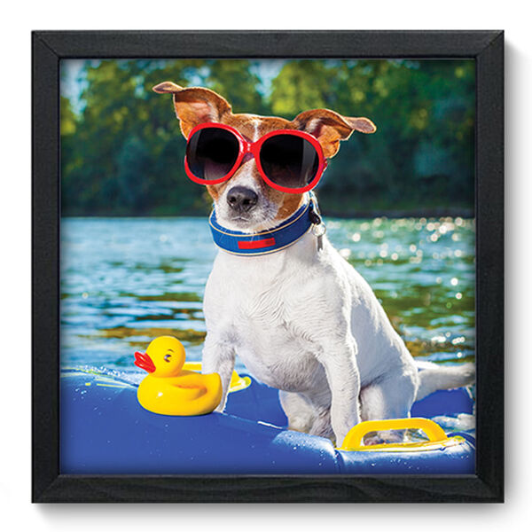 Quadro Decorativo - Férias - 33cm X 33cm - 084qdsp