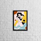Quadro Decorativo Figurativo Série Mulher Verão 2 45x34cm A3